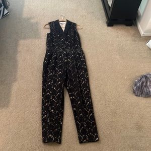 Sea New York black lace jumpsuit.